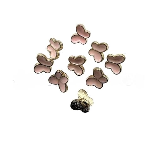 GQGQA50/100PCS 6mm Tier Puppe Kleidung Knöpfe Kleine Knöpfe Für Puppen Machen Mini Metall Schaft Knöpfe für Puppe Kleidung von GQGQA