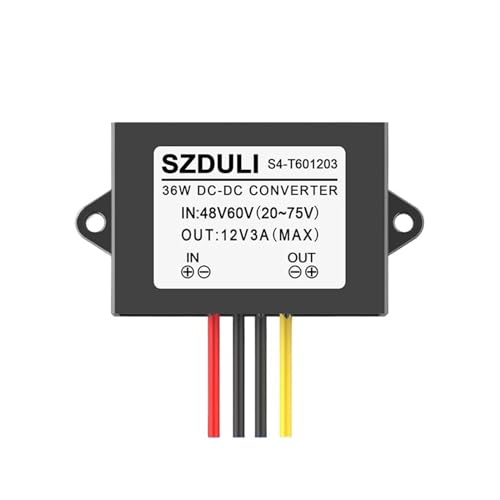 48V 60V bis 12V 3A 5A 8A DC Step-Down-Stromversorgungsmodul 20~72V bis 12V Fahrzeugtransformatorkonverter(60V to 12V 3A 36W) von GQSSEFQCH