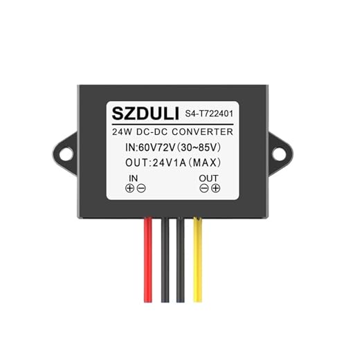 60V 72V auf 24V 1A 3A 5A 8A 10A 15A 20A 30A DC-Abwärtswandler 72V DC auf 24V DC Abwärts-PKW-LKW-Stromversorgung(72V to 24V 1A) von GQSSEFQCH