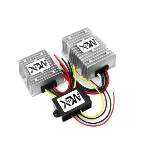 DC/DC-Aufwärtswandler, 36 V auf 60 V, Hochspannungs-Booster, 1 A, 2 A, 3 A, 5 A, 8 A, 10 A, 15 A, Schaltnetzteilmodul(10A Aluminum) von GQSSEFQCH