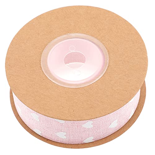 1 Rolle Liebesband Aufkleber Schleifen zum Verpacken Party Hochzeitsbänder Gold seidenband ribbon festlich valentinstag geschenkband valentinstag geschenkbänder Hanfimitat Rosa GRADENEVE von GRADENEVE