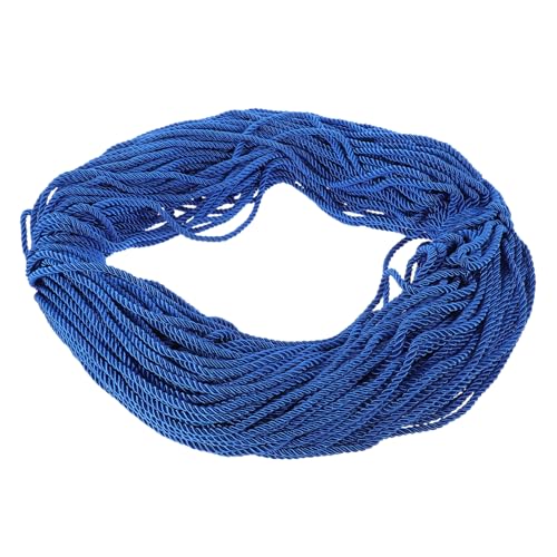 GRADENEVE 1 Rolle Abschluss-ehrenseil Abschlussdekoration Schnüre Für Den Abschluss Graduierungsschnüre Mit Quasten Abschlussanzug Dekoration Geflochtene Ehrenkordel Polyester Blue von GRADENEVE