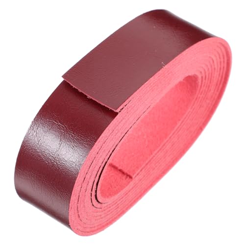 GRADENEVE 1 Rolle Handgefertigtes Leder DIY Lederband Streifen Bastel Lederband Tasche Leder Streifen Tasche Lederband DIY Material Leder Bastelmaterial Lederstreifen Für DIY von GRADENEVE