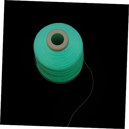 GRADENEVE 1 Rolle Leuchtendes Stickgarn Stickgarne Professionelles Nähgarn Praktisches Nähgarn Gewachste Baumwollschnur Baumwollseil Kleidungsnähgarn Polyester Blau von GRADENEVE