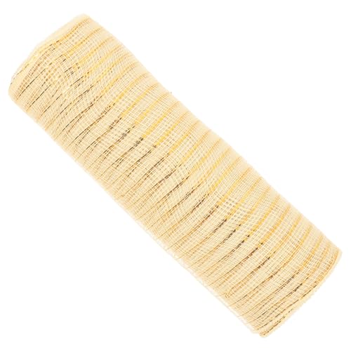 GRADENEVE 1 Rolle Pp-mesh-rolle Chiffon Bausatz Hängend Anlage Metallisch Bogen Abdichten Garnband Fälschung Verdrahtet Satinbänder Schaum Teppiche Vorgefertigt Paillette Jute Bögen Doppelt von GRADENEVE