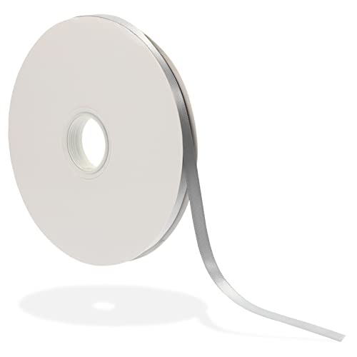 GRADENEVE 1 Rolle handgemachtes Weben Schneidbares Bastelband gefertigtes Band Bänder machen Hochzeitsgeschenke mehr- seidenband ribbon Verpackungsband Festival-Geschenkband Polyester Grey von GRADENEVE