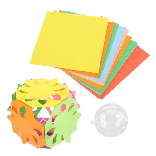 GRADENEVE 1 Satz DIY-Origami schneideset kinder kinderschneide set Bastelset für Kinderzimmer Kinder DIY Geschenkset bastelsets+für+kinder Faltbares Papier buntes Papier Scherenschnitt-Set von GRADENEVE