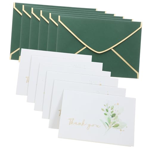 GRADENEVE 1 Satz Grußkarte hochzeitskarte hichzeitskarte karten mit umschlag thank you cards birthday cards geldgeschenke geburtstag briefumschläge Geschenkkarten danke notizen Papier von GRADENEVE