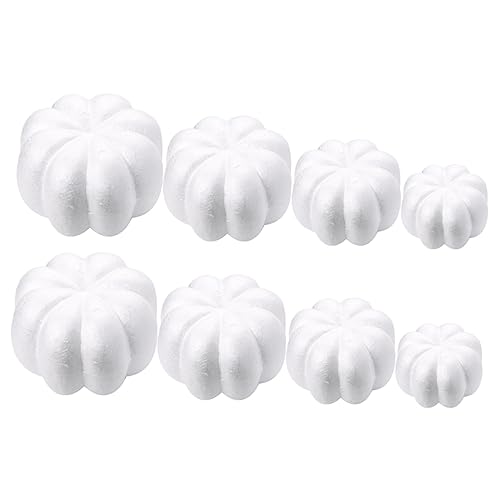 GRADENEVE 1 Set 8pcs Halloween Party Decors Kinder DIY -schäume Kürbisse DIY Supplies von GRADENEVE