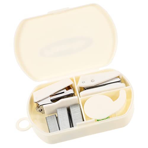 GRADENEVE 1 Set Hand Tool Box Mini Stapler Und Klebebandspender Kleiner Klebebandspender Kleiner Klebebandspender Mit Schneiderbandspender Netter Klebebandspender Handheld -Klebebandspender von GRADENEVE