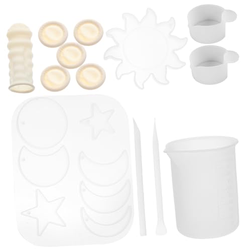 GRADENEVE 1 Set Silikonharzgussform Set Für Schmuckanhänger Inklusive Herz Schmetterlings Und Weihnachtsbaum Designs Ideal Für Kreative DIY Projekte Und von GRADENEVE