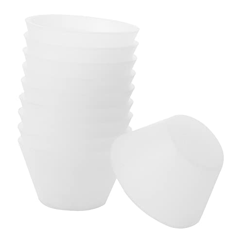 GRADENEVE 10 Stücke Mehrzweck Mischbecher Silikonkleber Mixing Cups Für DIY Handwerk von GRADENEVE