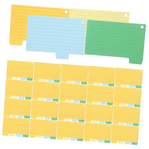 GRADENEVE 100 Blatt Indexnotizen Memoboard Kleine Notizblöcke Kleines Zettelchen Haftnotizblock Notizblöcke Für Studenten Schüler-notizblöcke Schule Kleiner Notizblock Papier von GRADENEVE