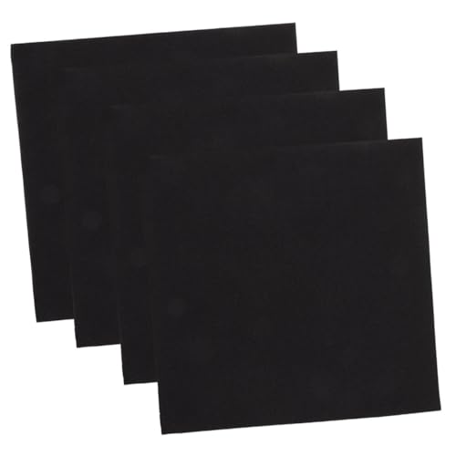 GRADENEVE 100St evengers event Party-Servietten servietten firmung besteckservietten Abschlussteller und Servietten täglich kräuseln Servietten für Partyzwecke Partyservietten Papier Black von GRADENEVE