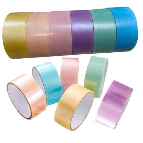 GRADENEVE 12 Rollen Goo-ball-tape Bänder Zum Ballmachen Klebrige Ball Diy Tapes Klebriges Ballband Klebrige Ball Lustige Bänder Buntes Klebeband Farbige Klebebänder Geschenkband Plastik von GRADENEVE