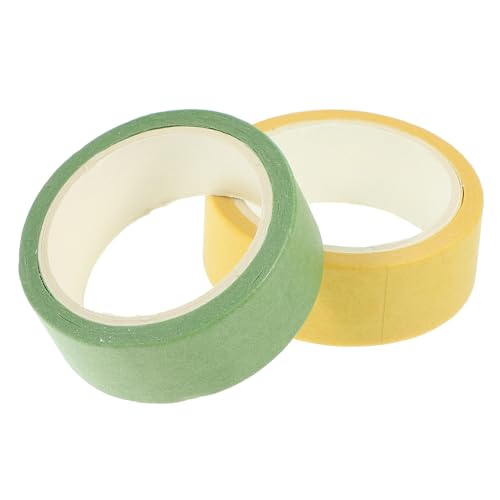 GRADENEVE 2 Rollen Tagebuchband Abdeckband Washi Tape Kawaii Diy Klebeband Scrapbooking-klebeband Dekorative Klebebänder Ästhetisches Washi-tape Aufkleber Zum Basteln Japanisches Papier von GRADENEVE