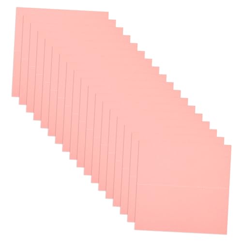 GRADENEVE 25St digitale Tischkarten Visitenkarten Sitzkarten Ortsnamenkarten Party platzkarte business card esszimmertische Bankett-Tischkarten Namenskarte für den Tisch Perlenpapier Rosa von GRADENEVE