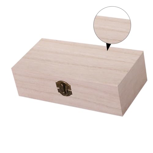 GRADENEVE 2Er-Box Holzkasten schmuckkästchen storage boxes aufbwahrungs-box stauboxen retro styles Piraten-Dekor Vintage-Schmuck Retro-Dekor Schmuck Organizer klar antiker Schmuck Khaki von GRADENEVE