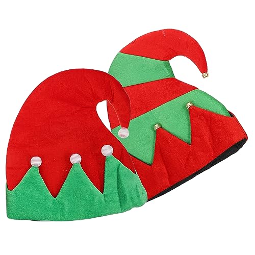 GRADENEVE 2pcs Weihnachten Themed Hüte Cosplay Kopfschmuck für Karneval Requisiten Weihnachten Hut Requisiten von GRADENEVE