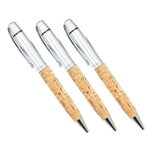 GRADENEVE 3 Stück Kugelschreiber Mit Holzmaserung Praktischer Kugelschreiber Multifunktionsstift Ergonomischer Kugelschreiber Kugelschreiber Feine Spitze Kreativer Schreibstift von GRADENEVE