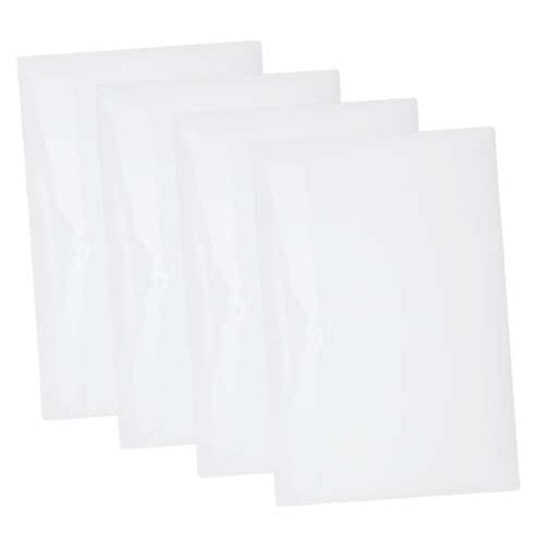 GRADENEVE 4 Stück Whiteboard Aufkleber Weiße Tafel Wiederverwendbarer Notizblock Flacher Wandaufkleber Wandaufkleber Unterrichts Whiteboard Trocken Abwischbare Aufkleber Whiteboard von GRADENEVE