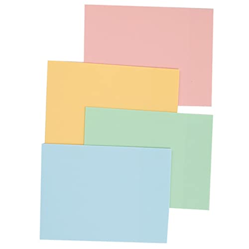 GRADENEVE 4 Stück transparente Haftnotiz Lesezeichen Markierungen Pastell Whiteboardstift block notenpapier kühlschrankzubehör aufkleber Schulbedarf Schüler-Notizblöcke das Haustier Colorful von GRADENEVE