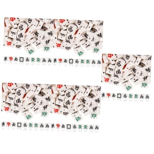 GRADENEVE 500 Stk Mahjong-perlen Linsenperlen Perlen-kit Mahjong-ohrringe Scheibenperlen Aus Ton Herstellung Von Armbändern Aus Tonperlen Schmuck Tonperlen Modern Mahjongg Polymer-ton von GRADENEVE