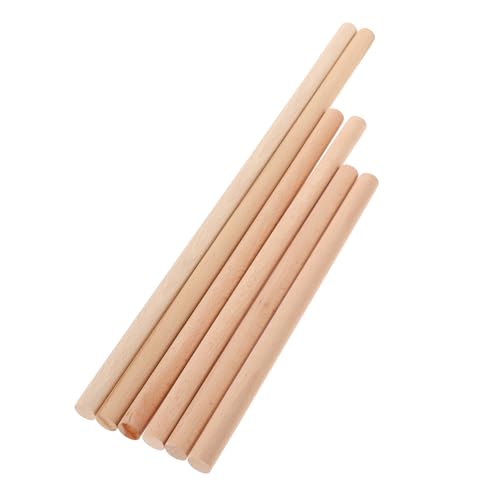 GRADENEVE 6 Stücke Manuelle Weberei Sticks DIY Tapisserie Machen Werkzeuge Tapesiketie DIY Holzstangen von GRADENEVE