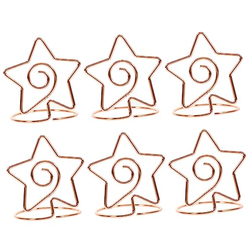 GRADENEVE 6 Teiliger Fotohalter, Tischnummernhalter, Bildhalter Für Tafelaufsätze, Namenskartenhalter, Restaurant Tischnummernhalter, Platzkartenhalter, Bildständer Für Tisch Memo Clips GRADENEVE 6 Teiliger Fotohalter, Tischnummernhalter, Bildhalter Für Tafelaufsätze, Namenskartenhalter, Restaurant Tischnummernhalter, Platzkartenhalter, Bildständer Für Tisch Memo Clips von GRADENEVE