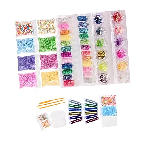 GRADENEVE 72er Set Bunte Kugeln Perlen Bastelset Für Hochzeiten & Partys Zufällige Farben Ideal Für DIY Dekorationen Und Handwerksprojekte von GRADENEVE