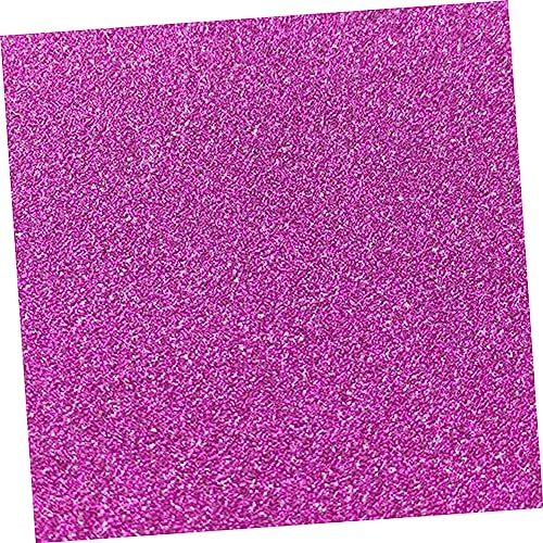 GRADENEVE A4 Glitzerpapier Rosarot Glänzendes Bastelpapier Für DIY Karten Scrapbooking Und Kreative Bastelarbeiten Ideal Für Dekoration Und Handwerk von GRADENEVE