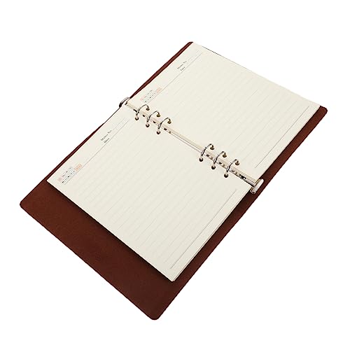 GRADENEVE A5 Notizbuch Für Agenda Planung Losen Blatt Notizblock Für Büro Und Business Hochwertiges Hardcover Tagebuch Mit Elastischem Verschluss Und Stifthalter Ideal Für Meetings Und von GRADENEVE