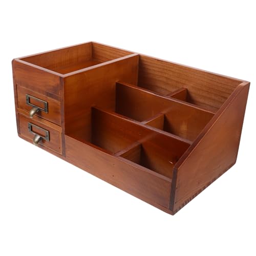 GRADENEVE Organisatoren und Aufbewahrung Parfümregal Stand Desktop-Bücherregal schreintischorganizer schreibtisch organiser Kommode Kleinigkeiten Organizer Kosmetik-Aufbewahrungshalter Holz von GRADENEVE