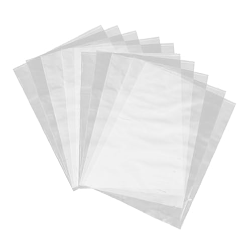 GRADENEVE PVC Schrumpffolie Verpackungsbeutel Transparent Schrumpfverpackung Für Kosmetische Produkte Und Ideal Als Verpackungsmaterial Für Bastelprojekte von GRADENEVE