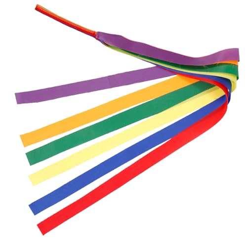 GRADENEVE Schleife ribbon bandfeile Tanzstreamer fitness straps fitness bändern dekoration Tanzbänder für Erwachsene Tanzband zum Turnen Gymnastik-Streamer durchführender Streamer Stoff von GRADENEVE