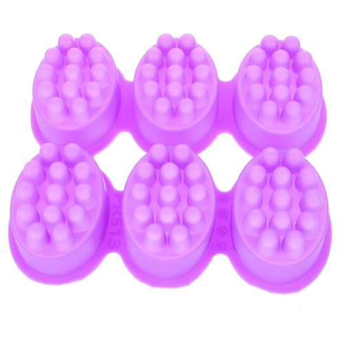 GRADENEVE Seifenform DIY Bastelwerkzeug Seifenschalen Form für Seifenmassagestangen Backform Massagewerkzeugform seifengießform soap mold seife form Silikonform Seifenmassageform Kieselgel von GRADENEVE