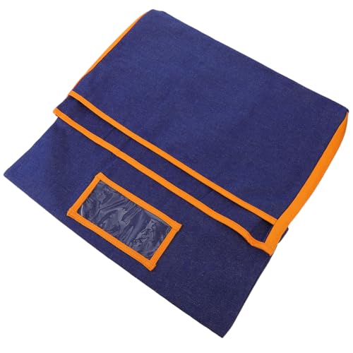 GRADENEVE Stuhllehnen-Organizer Stuhlsack Zurück Zum Schulmaterial Kinderstuhl Kissen Kleine Stuhltaschen Sitzsäcke Taschen Für Klassenzimmerstühle Sitzsack Büro Orange Denim von GRADENEVE