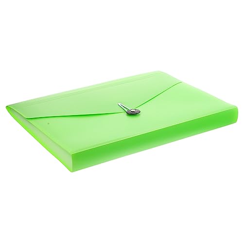 GRADENEVE Test Papier Clip Orgel Tasche Organisator Aus Papier Dokument-organizer-ordner Datei-organizer Mit Großer Kapazität Expandierender Dateiordner Expandierende Aktentasche Pp Green von GRADENEVE