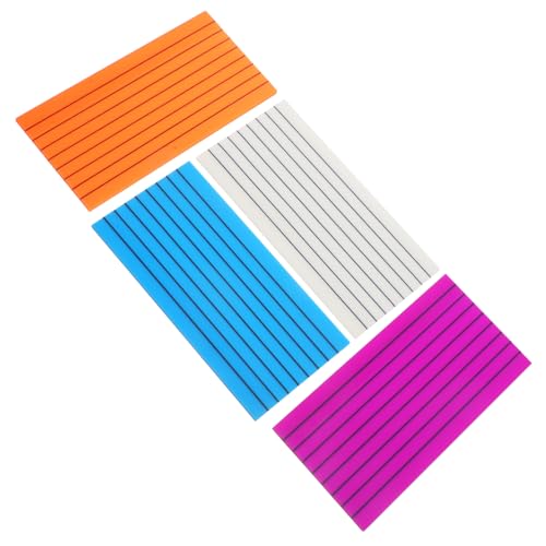 GRADENEVE Translucent Wiederverwendbare Haftnotizen 150x70mm Sichtbare Index Tabs Für Schule Und Büro Bunte Notizblöcke Und Transparent von GRADENEVE