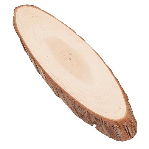 GRADENEVE Türschild aus Holzspänen bastelholz holzgeschenke holzdeko holzbrett holzplatte Kreise Eukalyptus-Girlanden groß Ausschnitte aus Holz runden Herzstück Holz runden hölzern Coffee von GRADENEVE