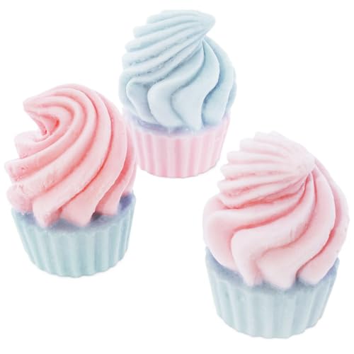 GRAN VELADA Meringue-Seifenherstellungs-Kit: Erstellen Sie 6 x 150 g Cupcake-Seifen mit allem Notwendigen und Schritt-für-Schritt-Anleitung. Perfekt für besondere Geschenke und Bastelliebhaber. von GRAN VELADA