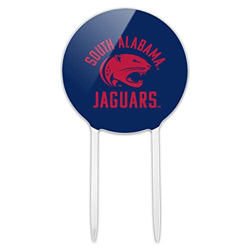 Acryl Univeristy of South Alabama Jaguars Cake Topper Party Dekoration für Hochzeit Jahrestag Geburtstag Abschluss von GRAPHICS & MORE