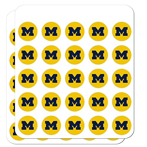 University of Michigan Sekundär-Logo Planer Kalender Scrapbooking Basteln Aufkleber von GRAPHICS & MORE