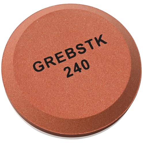 GREBSTK Dual Axt Schärfer Stein zum Schärfen von Beil Werkzeug Messer und Gartenklingen 240/600 von GREBSTK