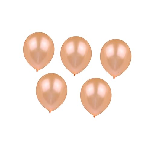 GREENADSCAPE 14 Teiliges Rundballon Set Rosé Kreative Dekoration Für Geburtstagsfeiern Und Festlichkeiten Stern Alufolie Herz Alufolie Runde Latexballons von GREENADSCAPE