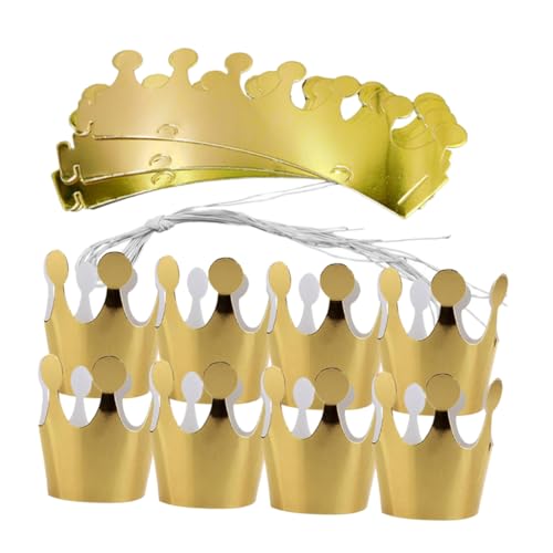 GREENADSCAPE Geburtstagskronen Für Erwachsene Jungen Und Mädchen 20 Stück Partykronen Aus Papier Glitzernde Geburtstagsdekorationen Partyhüte Für Kleinkinder Foto-requisiten GREENADSCAPE Geburtstagskronen Für Erwachsene Jungen Und Mädchen 20 Stück Partykronen Aus Papier Glitzernde Geburtstagsdekorationen Partyhüte Für Kleinkinder Foto-requisiten von GREENADSCAPE