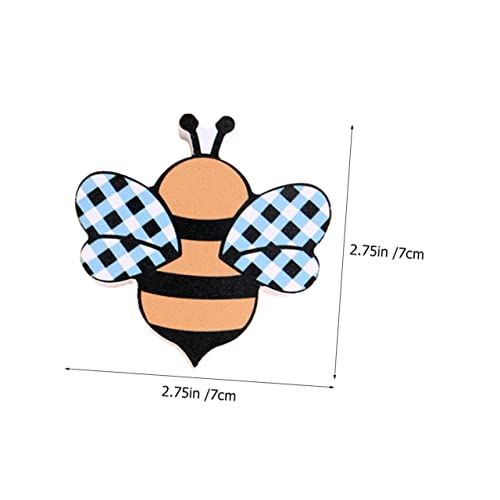 GREENADSCAPE Einzigartiges Bienen-Design Für Gestuftes Tablett Holzhandwerk Bienen-Ornament Bienen- Für Wohnzimmer Büro von GREENADSCAPE