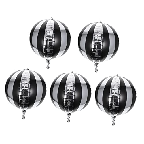 GREENADSCAPE 5St Ballon balloons balongas helium geburtstagsdeko luftbalons Aluminiumfolie von GREENADSCAPE