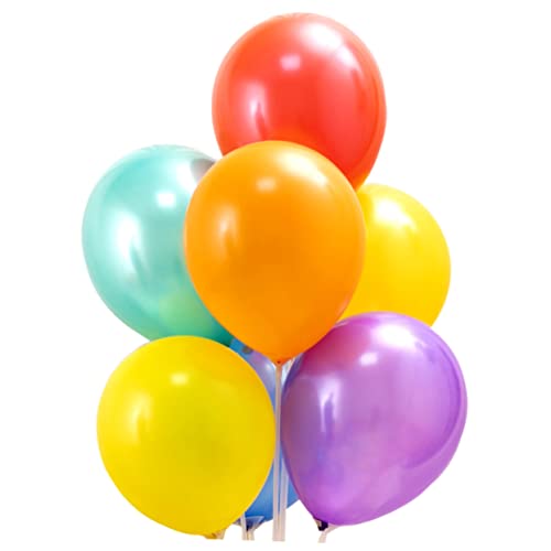 GREENADSCAPE Bunte Perle Latex Ballons Zufälligen Farben Dekorative Runde Ballons Für Geburtstag Hochzeit Dusche Und Feste von GREENADSCAPE