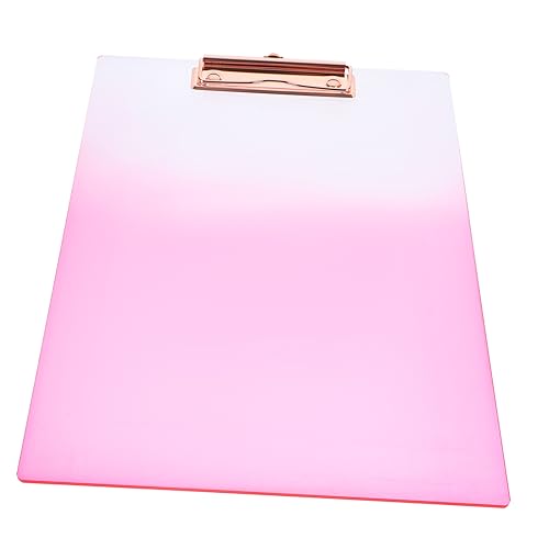 GREENADSCAPE Datei Zwischenablage Organisator für Papierakten Zwischenablage schreiben write board schreibunterlage schule Studenten schreiben Zwischenablage Datei-Clip Tafel Legierung Rosa von GREENADSCAPE